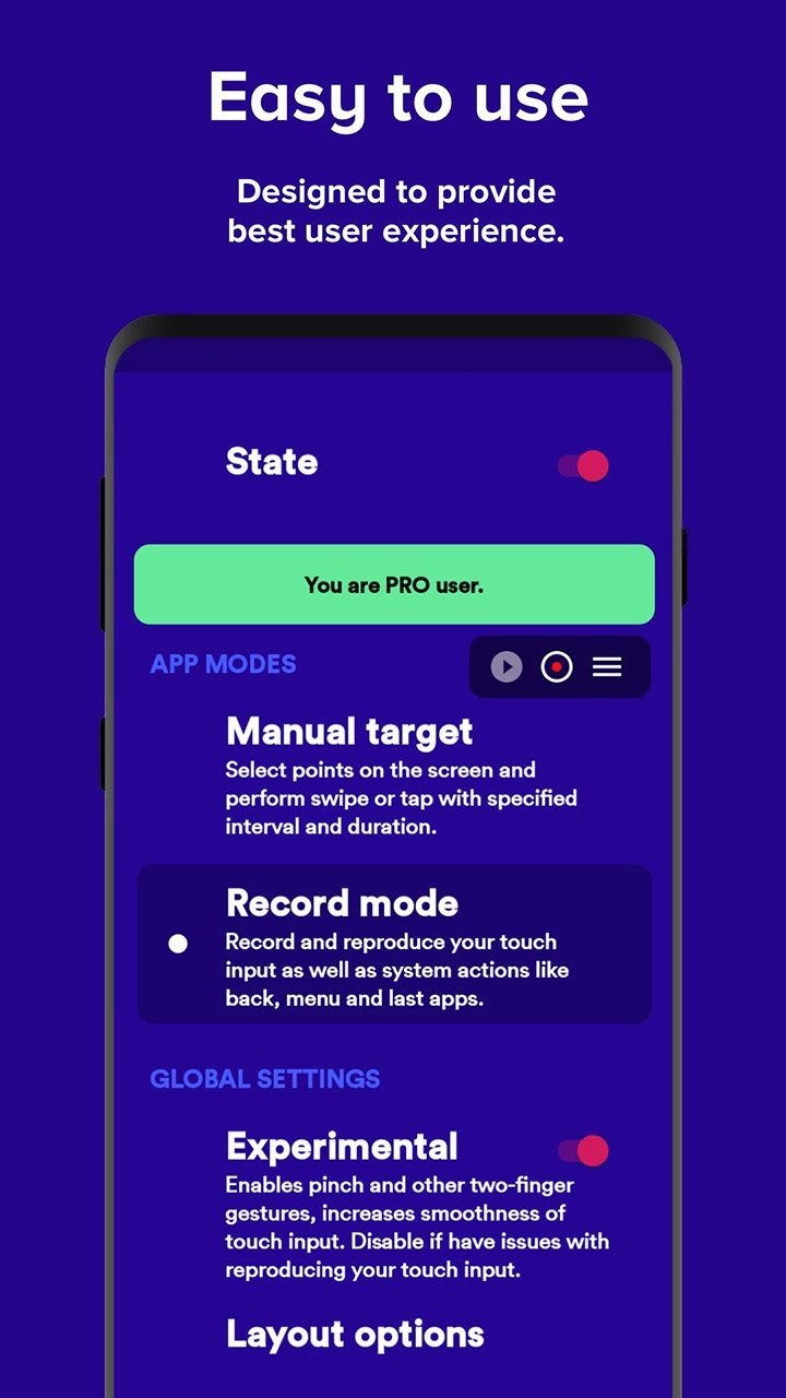 Auto Clicker Macro: Clickmate<span>(Pro features Unlocked)</span> screenshot image 3_Popularmodapk.com