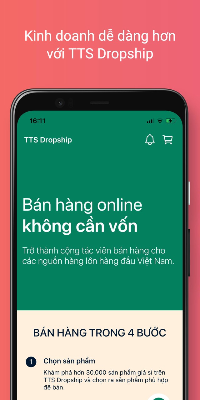 TTS Dropship - Bán & kiếm tiền screenshot image 5_Popularmodapk.com