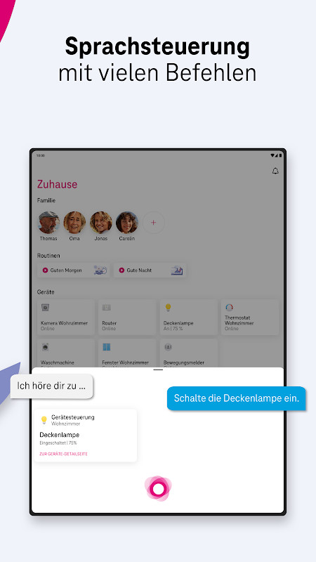 MagentaZuhause App: Smart Home screenshot image 5_Popularmodapk.com
