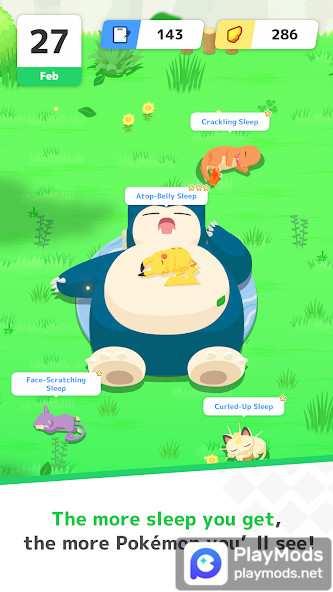 Pokémon Sleep<span>(Full Game)</span> screenshot image 3_Popularmodapk.com