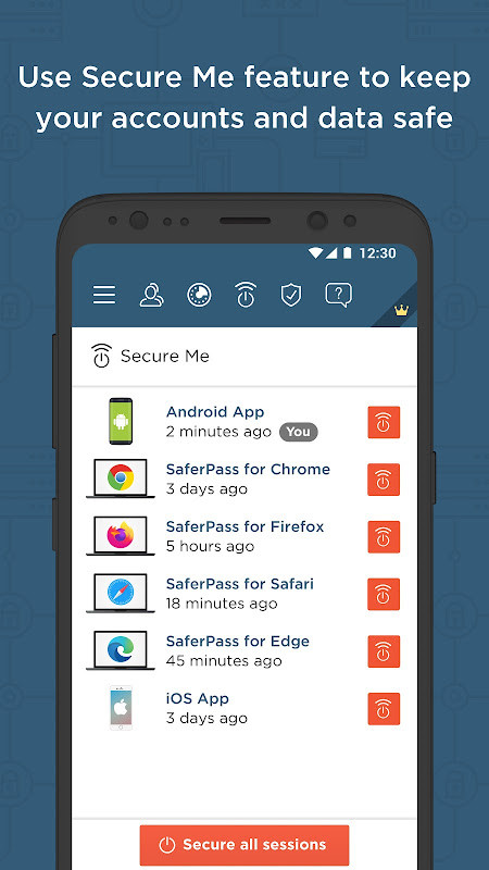 SaferPass Business Premium screenshot image 2_Popularmodapk.com