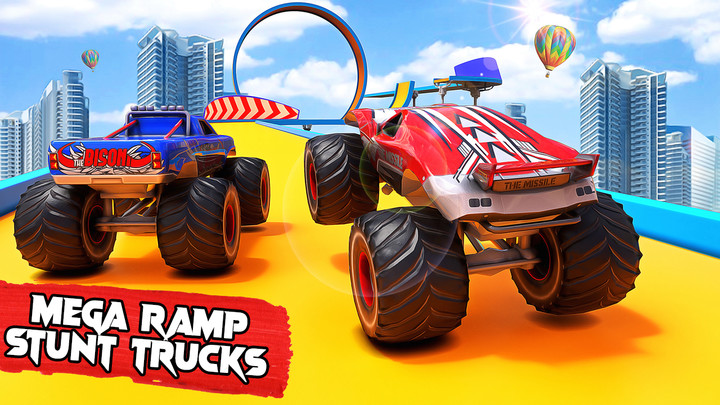Impossible Monster Truck Stunt screenshot image 2_Popularmodapk.com