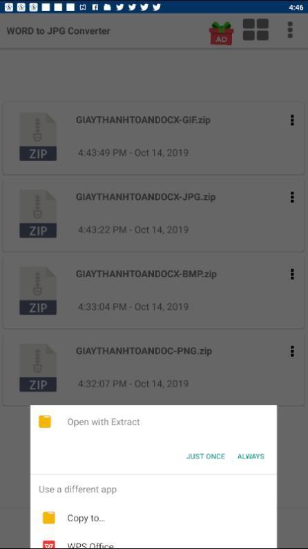 WORD to JPG Converter screenshot image 1_Popularmodapk.com