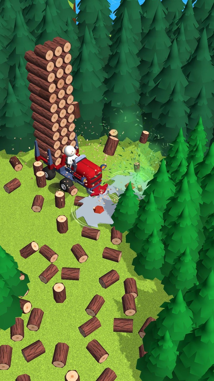 Lumber Harvest: Tree Cutting screenshot image 1_Popularmodapk.com