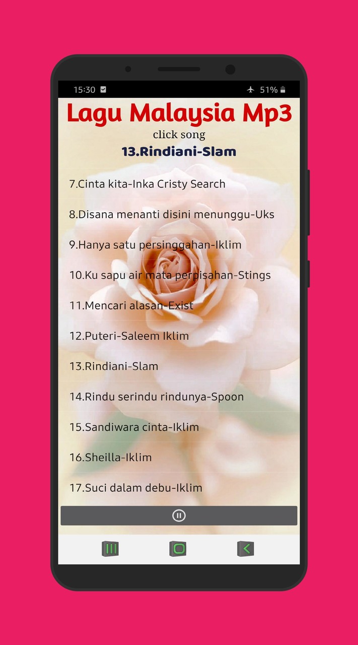 Kumpulan Lagu Malaysia Terpopu screenshot image 10_Popularmodapk.com