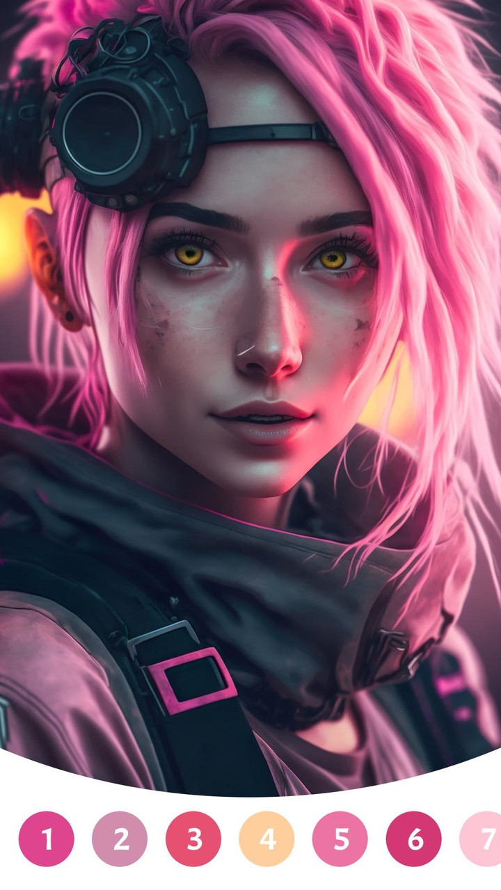 Portrait Paint by Number screenshot image 1_Popularmodapk.com