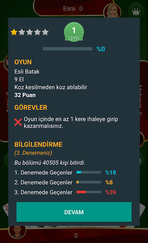 Batak - Tekli, Eşli, Koz Maça screenshot image 7_Popularmodapk.com