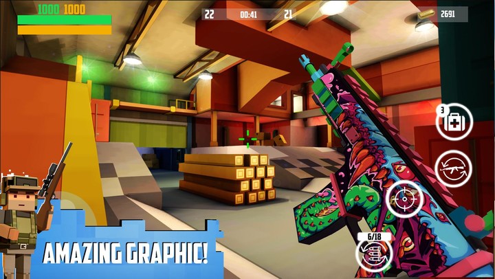 Block Gun: FPS PvP War - Onlin screenshot image 2_Popularmodapk.com