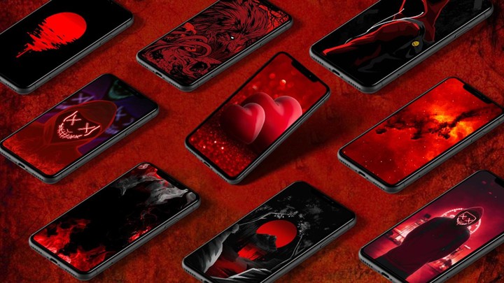 Red Wallpaper screenshot image 5_Popularmodapk.com