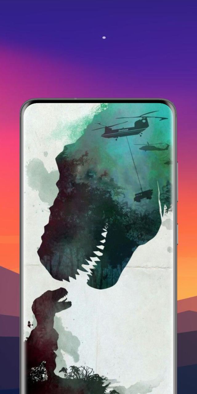Dinosaur Wallpaper Jurassic screenshot image 4_Popularmodapk.com