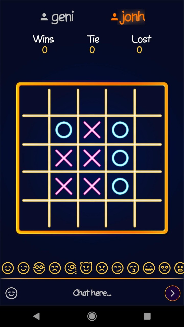 Tic Tac Toe Glow & 2048 Puzzle screenshot image 5_Popularmodapk.com