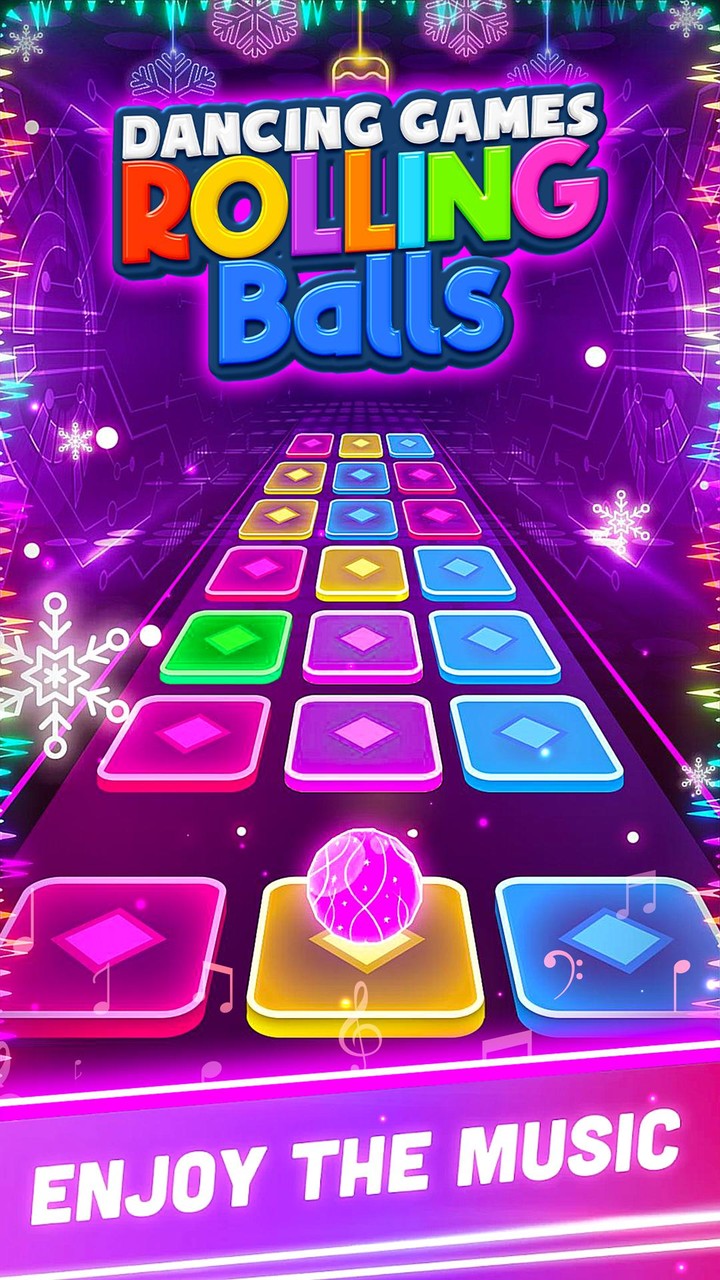 Rolling Balls - Dancing Games screenshot image 2_Popularmodapk.com