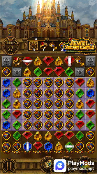Jewel Secret Castle: Match 3<span>(Unlimited)</span> screenshot image 3_Popularmodapk.com
