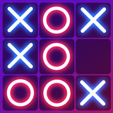 Tic Tac Toe Glow - XOXO0.42_rowtechapk.com