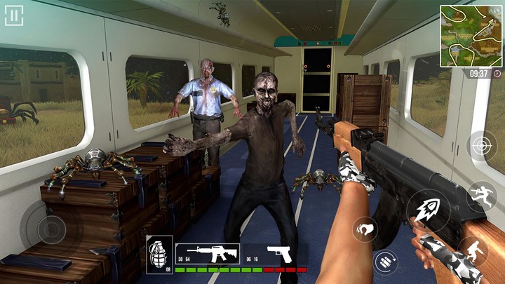 Horror Train Survival Offline screenshot image 3_Popularmodapk.com