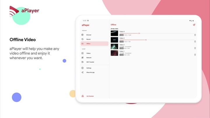 aPlayer - Video Play, Web Cast screenshot image 12_Popularmodapk.com