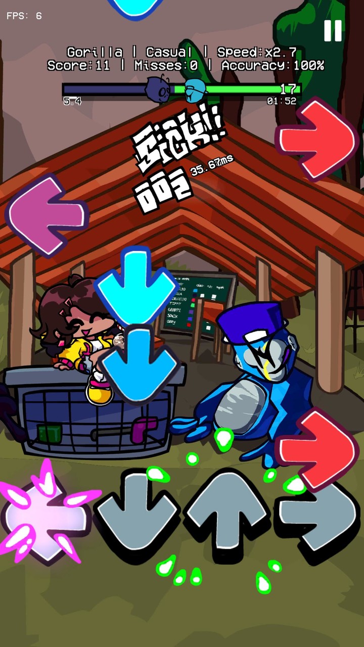 FNF Gorrilla Tag Night Battle screenshot image 4_Popularmodapk.com