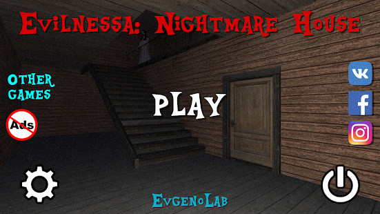 Evilnessa: Nightmare House<span>(No Ads)</span> screenshot image 1_Popularmodapk.com