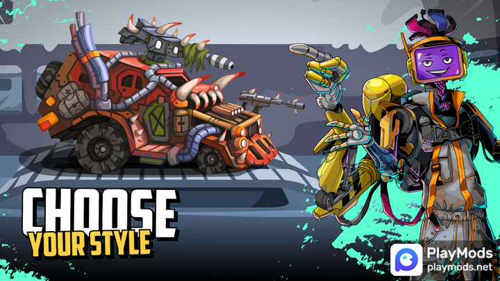 SURVPUNK - Epic war strategy in wasteland(MOD) screenshot image 2_Popularmodapk.com