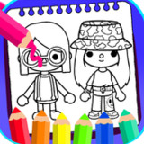 Toca Boca Coloring Game1.0_rowtechapk.com