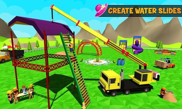 Water Park Craft: Waterslide Uphill Rush Adventure<span>(Unlocked)</span> screenshot image 14_Popularmodapk.com