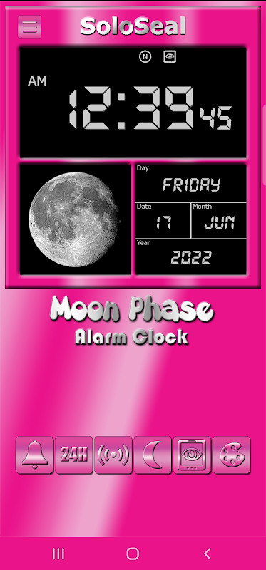 Moon Phase Alarm Clock screenshot image 17_Popularmodapk.com