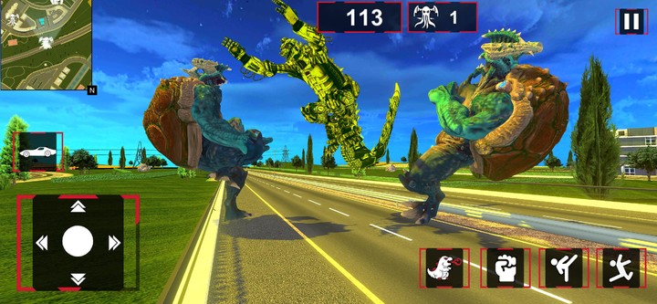 Gorilla vs Kaiju City Rampage screenshot image 5_Popularmodapk.com