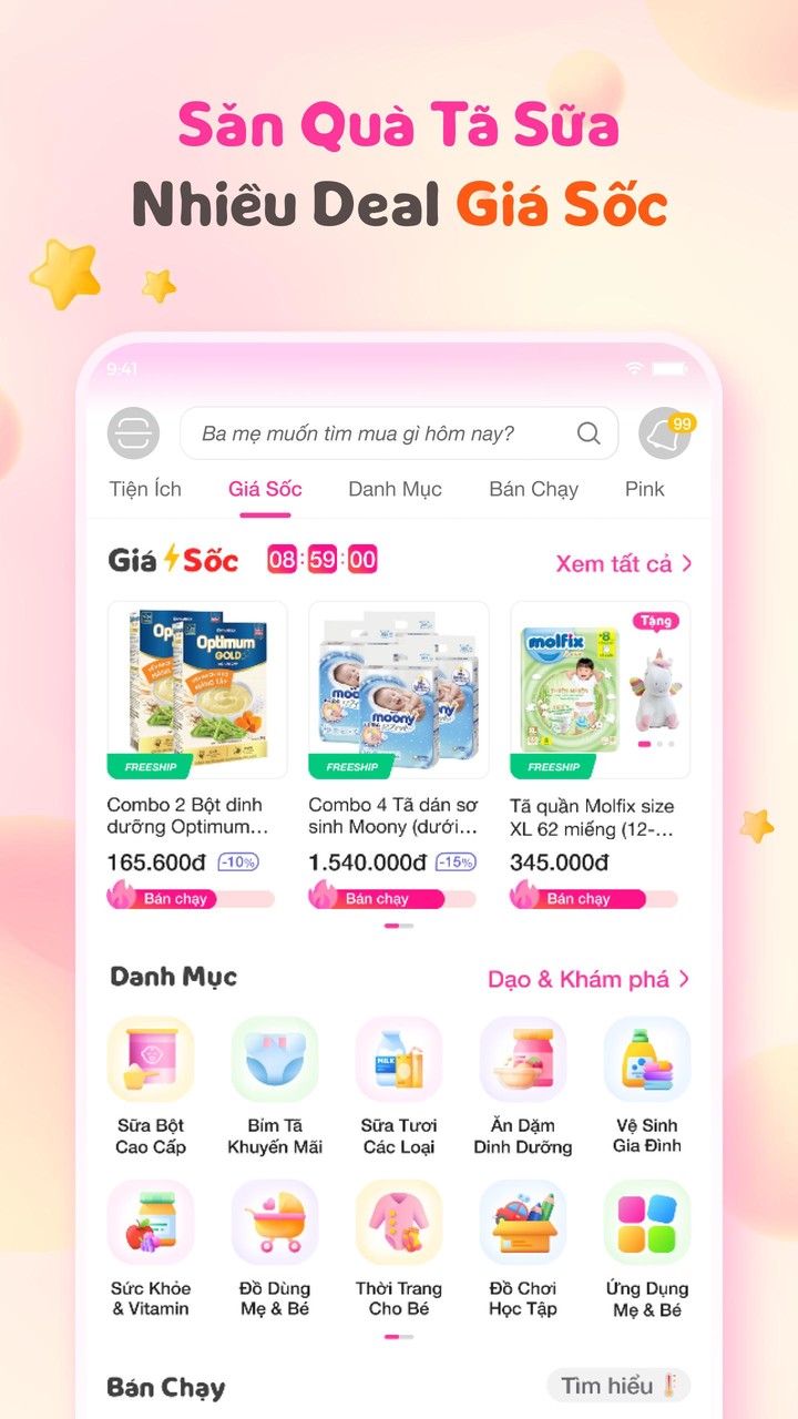 Con Cưng - Tã Sữa Khuyến Mãi screenshot image 7_Popularmodapk.com