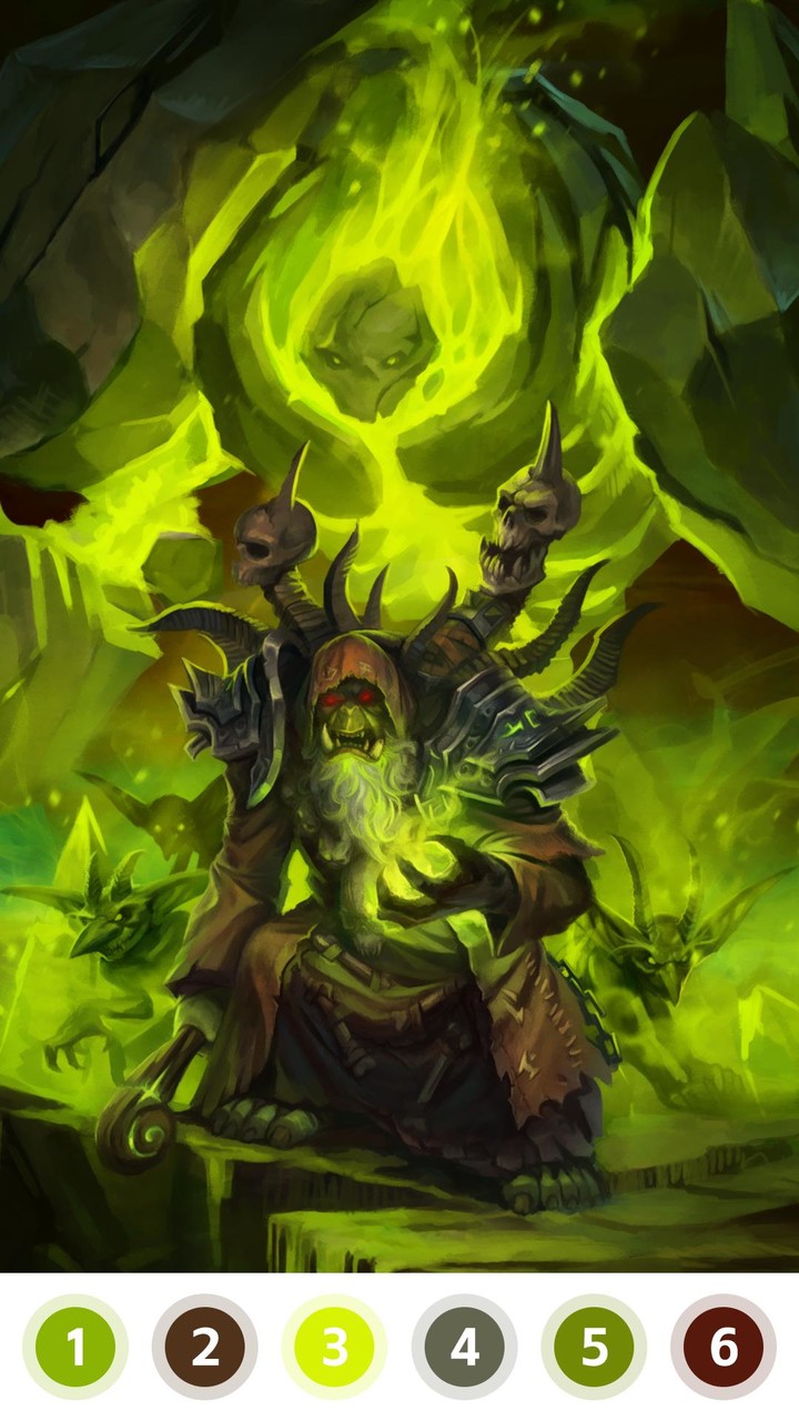 Dead & Reborn Coloring screenshot image 5_Popularmodapk.com