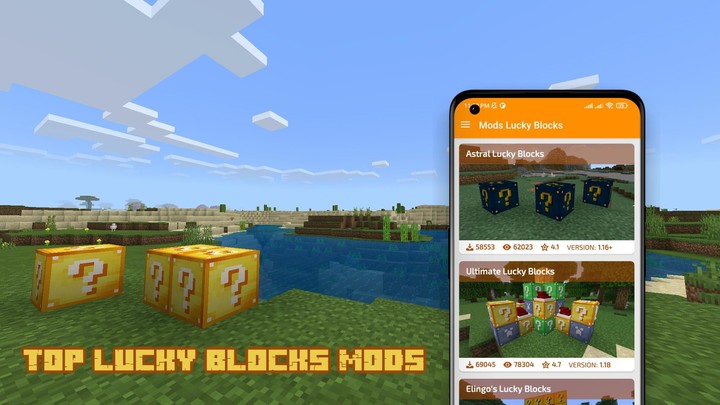 Mods Lucky Block for Minecraft screenshot image 6_Popularmodapk.com