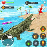 Angry Crocodile Attack Games3.6.3_rowtechapk.com