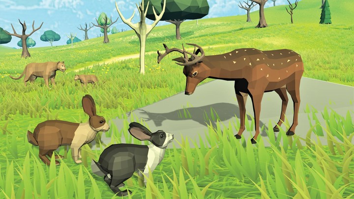 Deer Simulator Jungle Animals screenshot image 7_Popularmodapk.com