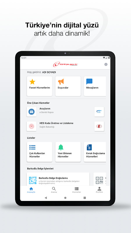 e-Devlet Kapısı screenshot image 1_Popularmodapk.com