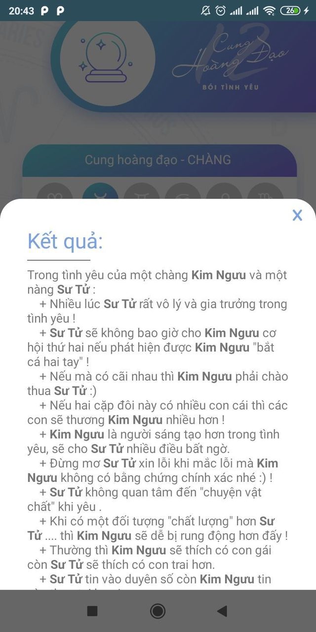 Cung Hoàng Đạo-Cung Hoang Dao screenshot image 5_Popularmodapk.com