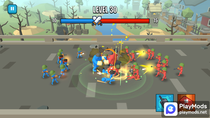 Stick Army(Unlimited Money) screenshot image 2_Popularmodapk.com