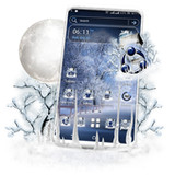 Winter Snowfall Launcher Theme1.3.1_rowtechapk.com