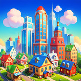 Merge City 3D<span>(No Ads)</span>0.4_rowtechapk.com