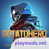 Potato Hero: Zombie Survival<span>(NO Ads)</span>1.1.4_rowtechapk.com
