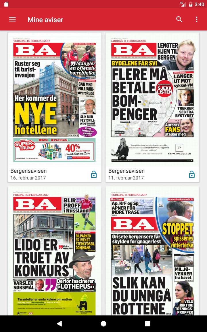 Bergensavisen screenshot image 10_Popularmodapk.com