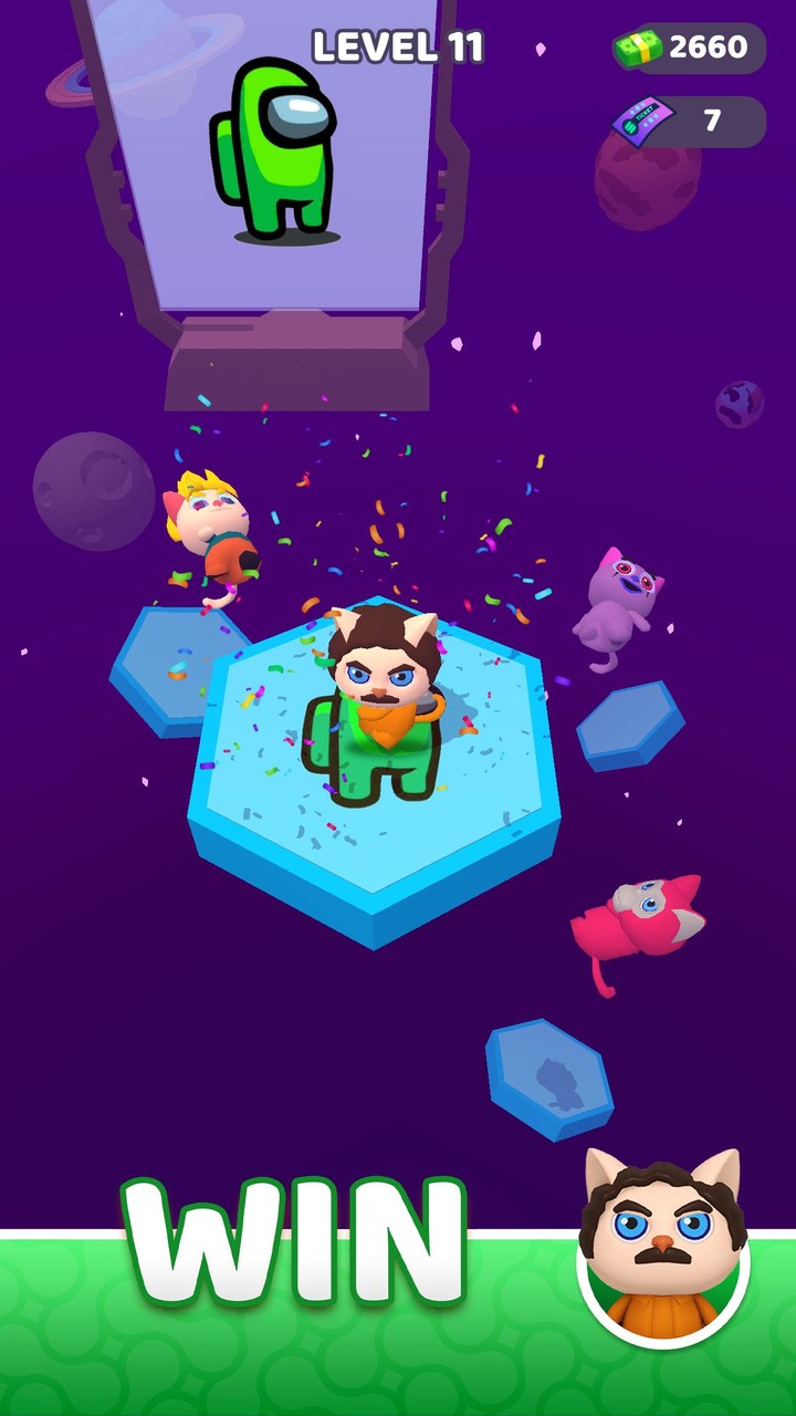 Kitties Match: Do Not Fall screenshot image 9_Popularmodapk.com