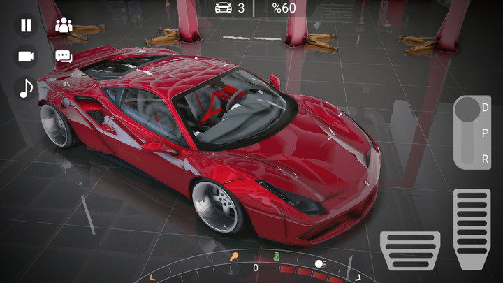 Supercars Extreme Ferrari 488 screenshot image 3_Popularmodapk.com