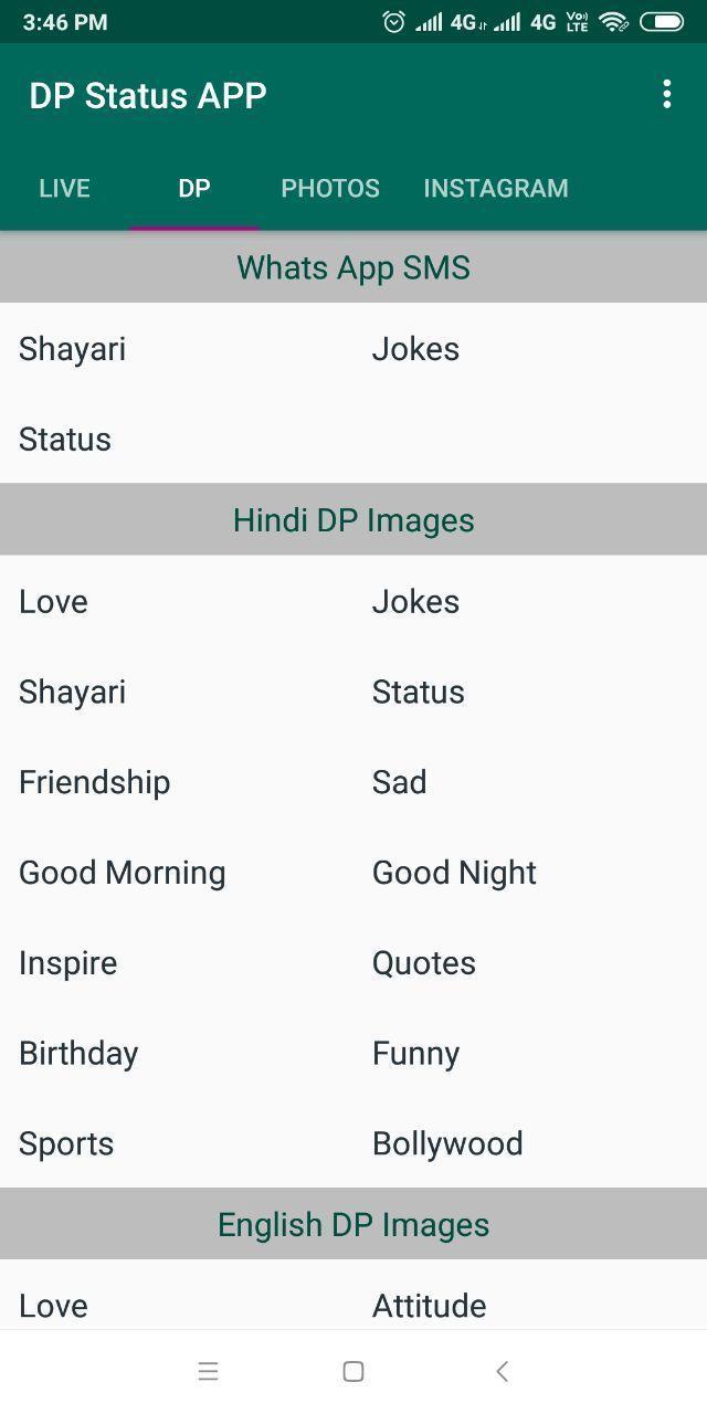 Hindi Dp, Status, Jokes App screenshot image 9_Popularmodapk.com