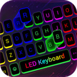 Neon LED Light Keyboard : Fancy Font Keyboard2.0_rowtechapk.com