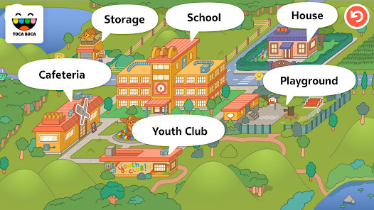 Toca Life School<span>(Unlock all content)</span> screenshot image 1_funmod.online