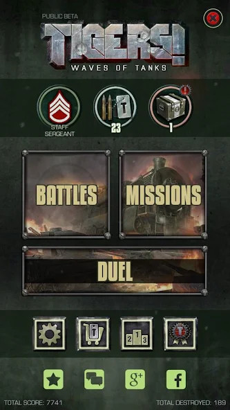 Tigers - Waves of Tanks<span>(Unlimited money)</span> screenshot image 5_Popularmodapk.com