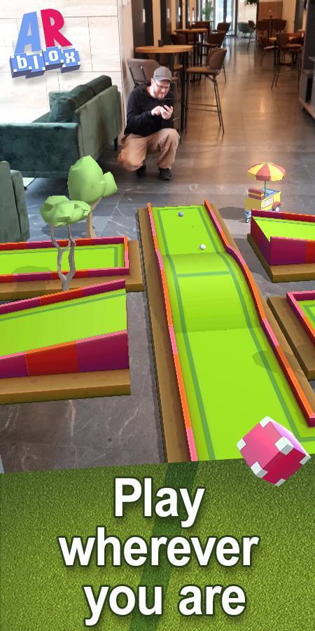 Pocket Golf King AR screenshot image 1_Popularmodapk.com