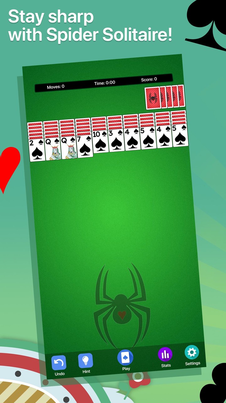 Spider Solitaire screenshot image 4_Popularmodapk.com