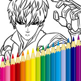 One Punch Man Game Coloring Book3.0_rowtechapk.com