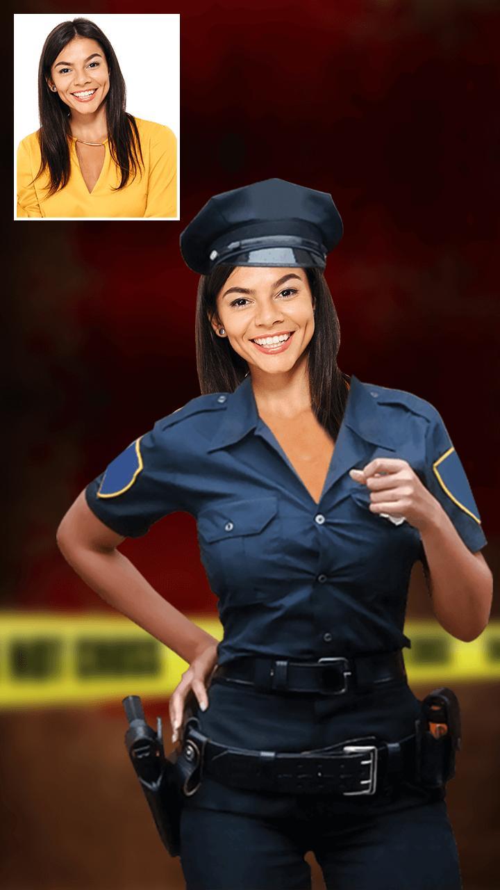 Woman Police Suit Photo Editor screenshot image 3_Popularmodapk.com