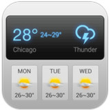 Digital clock &weather widget ⚡16.6.0.6271_50157_rowtechapk.com